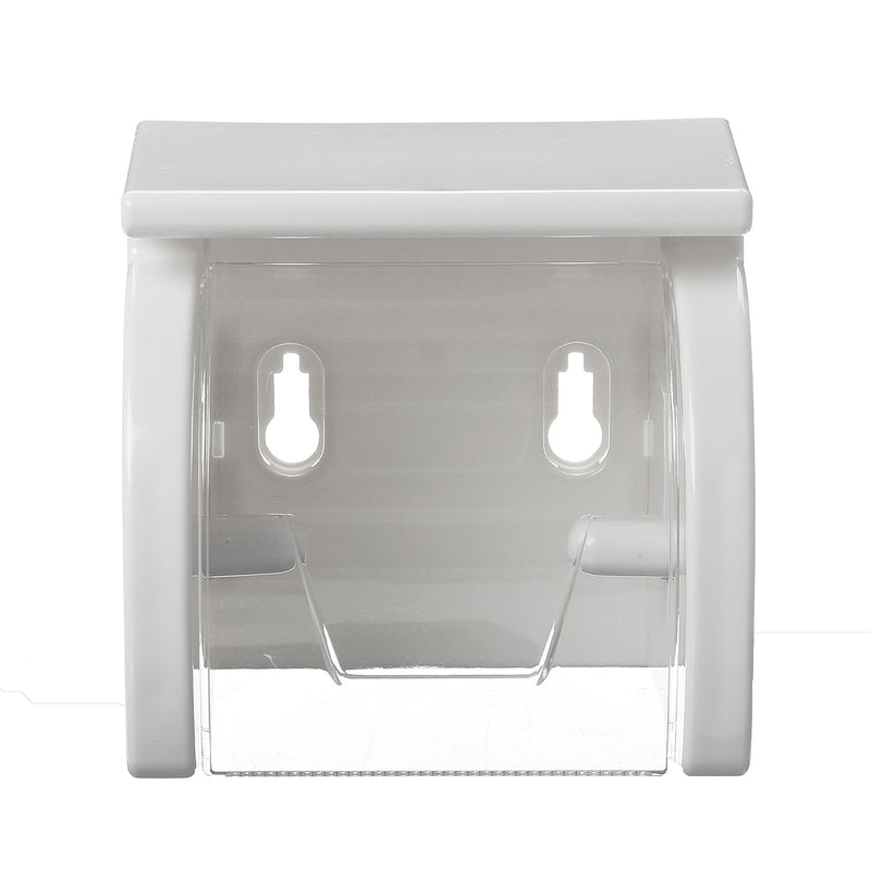 Bathroom Tissue Box Adhesive Waterproof Plastic Roll Paper Storage Holder Rack
