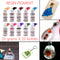 10Pcs Epoxy UV Resin Ultraviolet Curing Dye Colorant Liquid Pigment Mix Colors DIY Crafts