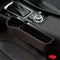 PU Leather Left Side Car Seat Crevice Gap Storage Box Pocket Organizer Phone Holder