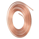 Universal 25Ft Copper Nickel Brake Line Tubing Kit 3/16" OD with 15Pcs Nuts