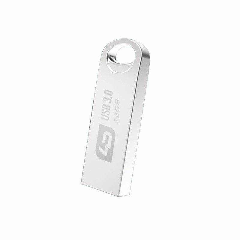 LD USB Flash Drive 3.0 Metal U Disk 32G 64G Pen Drive Portable USB 3.0 Stick USB Thumb Drive