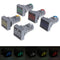 10pcs Red 22MM AC 12-500V Voltmeter Square Panel LED Digital Voltage Meter Indicator Light