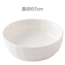 Creative household ceramic sauce dish Japanese tableware seasoning dessert dish sauce dish vinegar dish dumplings bones small dish