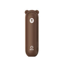 2000mAh USB Rechargeable Foldable Handheld Mini Fan Operated Pocket Desk Fan Two Speeds Whisper Quiet Power Bank with Flashlight Function for Summer Home Office