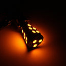 2pcs Canbus Error Free 581 BAU15S 1156 Turn Light Reversing light Indicator Amber 18 SMD 5050 LED