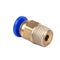 FLSUN 10PCS PC4-01 Thread Nozzle Brass Pneumatic Connector Quick Joint For 3D Printer