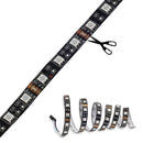 0.5M 1M Non-waterproof 15Pin SATA Magnetic RGB PC Case LED Strip Light + 17Keys Remote Control DC12V