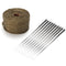 5m /10m /15m Exhaust Header Heat Pipe Wrap Tape W/ 10 Stainless Steel Zip Ties