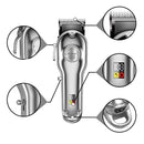 Kemei KM-1986 Cordless Electric Hair Clipper Rechargeable Adjustable Beard Trimmer Shaver Hair Removal Machine