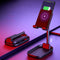 10W Dual Coils Qi Wireless Charger Desktop Foldable Extendable Phone Holder Tablet Stand For Smart Phones Tablet iPad Under 12.9 Inch