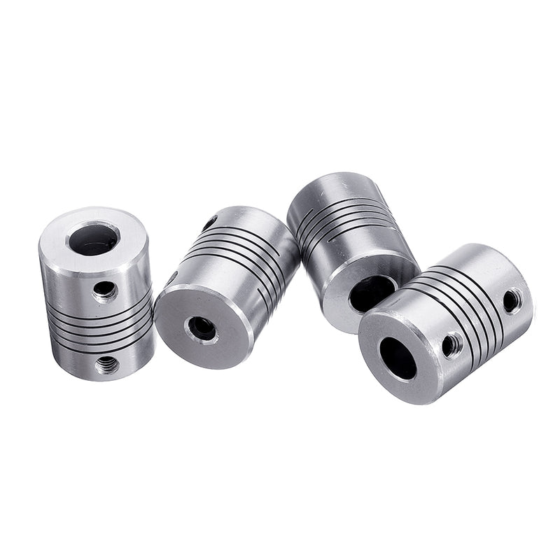 Anet 4Pcs D19L25 OD19x25mm 5x8mm Motor Jaw Shaft Coupler for RepRap 3D Printer