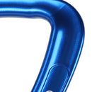 XINDA XD-Q9651 Aluminum 30KN Climbing Carabiner Auto D-shape 3-Way Lock Aerial Safety Accessory