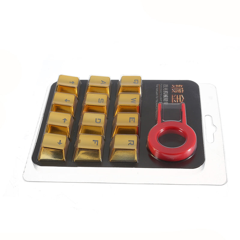 12Keys PBT Backlit KeyCap + Puller for Cherry MX Switch Keyboard