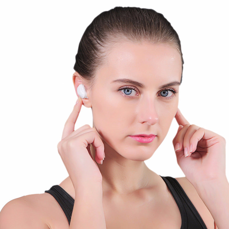 [True Wireless] TWS Double bluetooth Earphones IPX5 Waterproof Sports Headphones with Charging Box