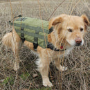 Tactical K9 Dog Military Police Molle Vest Nylon Service Canine Dog Harness XL