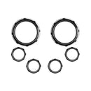 Motorcycle Instrument Board Gauge Bezel Cover Kit For Harley Street Glide 96-13
