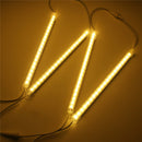 4 X 30CM Kitchen Night Light Under Cabinet Counter SMD5630 LED Rigid Strip Lamp Bar Full Kit DC12V