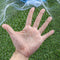 ZANLURE 2.4M Fishing Net Nylon Monofilament Mesh Gill Easy Throw Casting Fishing Tool Fishing Net