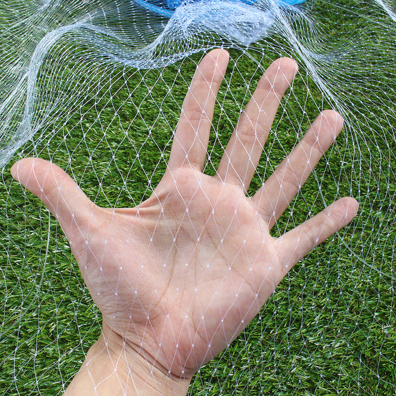 ZANLURE 2.4M Fishing Net Nylon Monofilament Mesh Gill Easy Throw Casting Fishing Tool Fishing Net