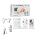 Wireless Video Baby Monitors Color Security Camera 2 Way Night Vision Infrared LED Temperature Monitoring and 8 Lullaby