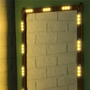 3M SMD5050 Waterproof Warm White LED Module Strip Light Kit Mirror Signage Lamp + Adapter DC12V