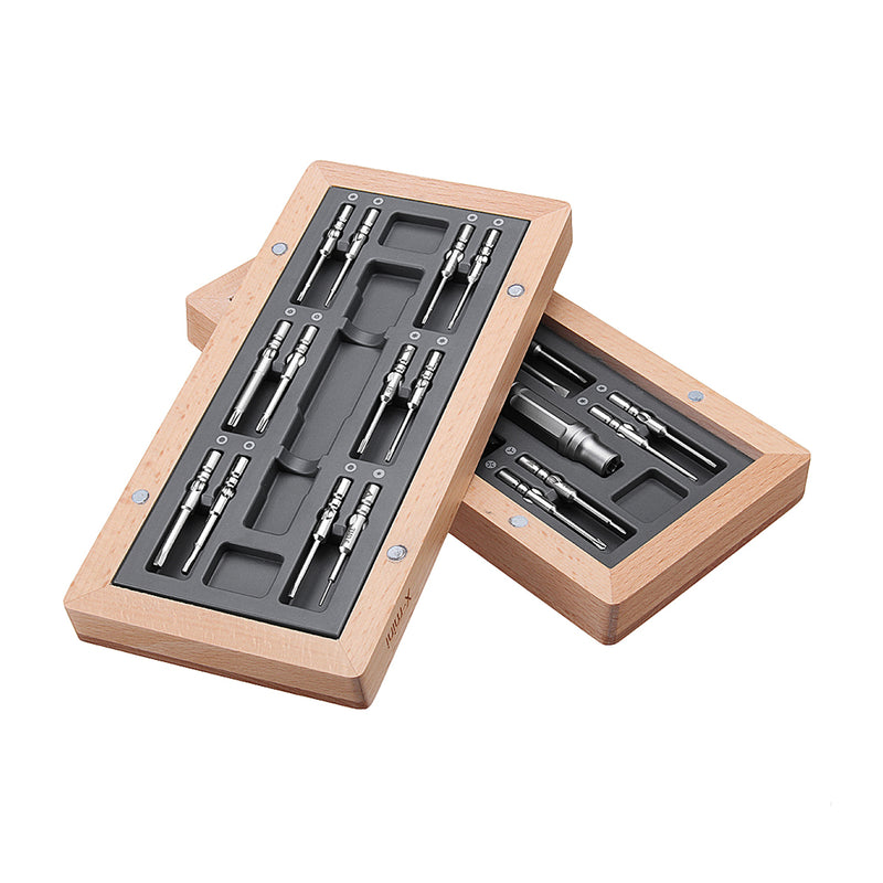 ATuMan X-mini 24 In 1 Multi-purpose Precision Screwdriver Set Repair Tool with Magnetic Storage