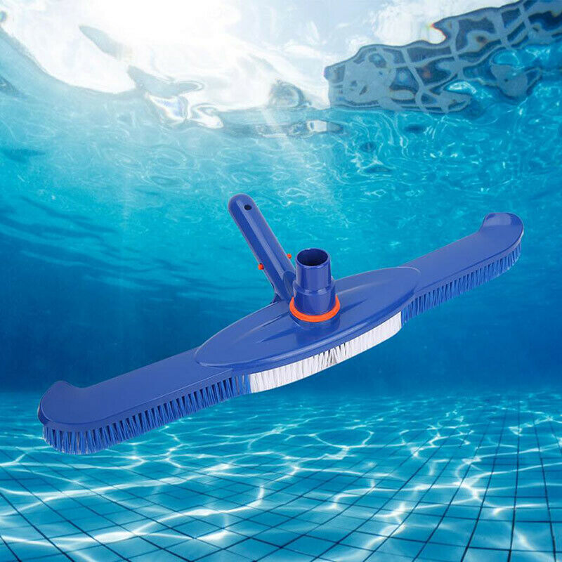 Swimming Pool Wall Brush Spa Suction Vacuum Head Cleaning Brushes Ground Cleaner Tool
