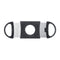 Stainless Steel Mini Pocket Cutter Guillotine Double Blades Scissor Shears