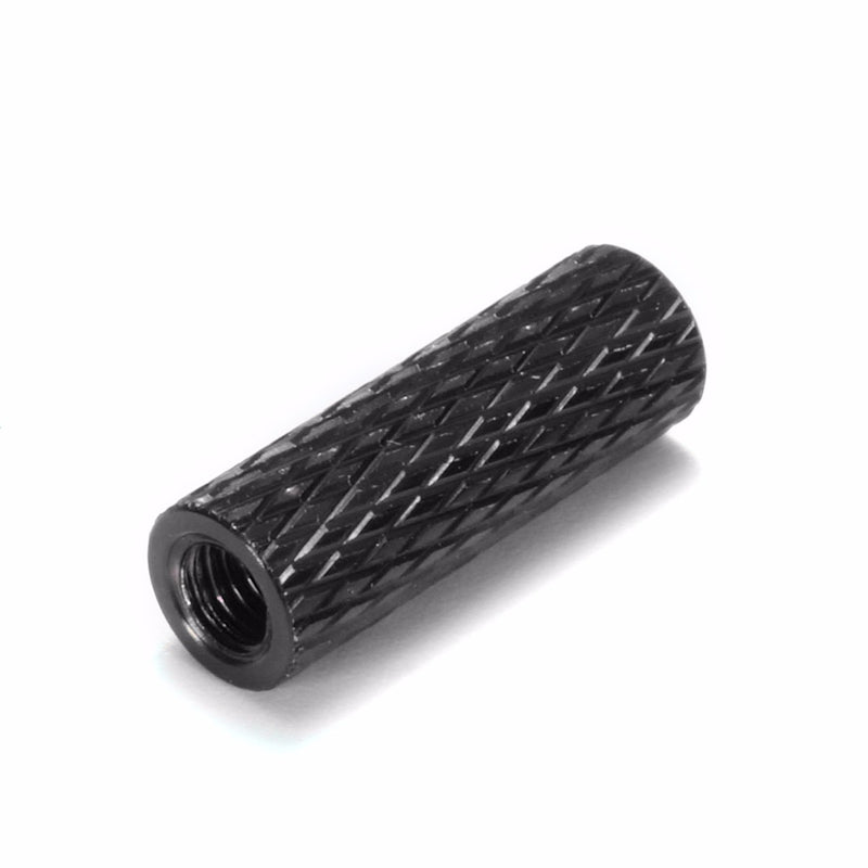 Suleve M3AS2 10Pcs M3 10mm Knurled Standoff Aluminum Alloy Anodized Spacer