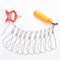 Seaknight 4m 10 Fishing Hook Lock Buckle Stainless Steel Live Fish Lure Lock Fishing Accessories With Handle Storage Bag Ground Nail