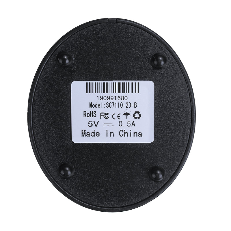 SHANGCHEN SC-7110 Handsfree 1D 2D Barcode Scanner 360 Degrees Rorating Scanning Platform with USB Interface