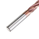 Drillpro 6 Flutes 6.5-10mm Milling Cutter HRC55 Tungsten Steel Carbide AlTiN Coating End Mill CNC Tool