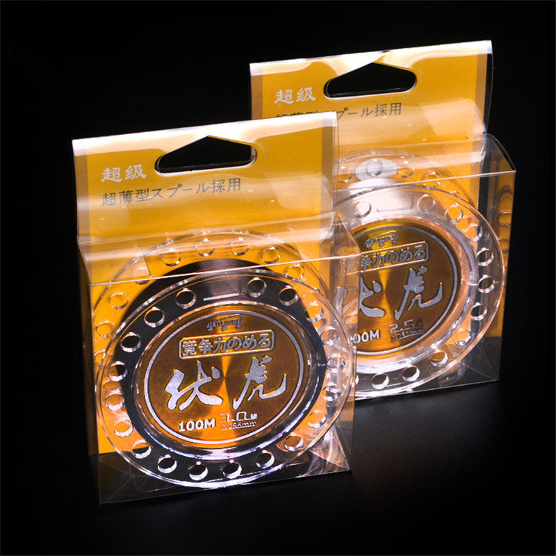 Bobing 100m Nylon White/Coffee Fishing Line