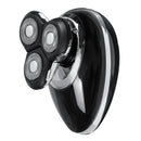 3 Head Rechargeable Electric Bald Head Shaver Cordless Dry & Wet Hair Clipper Trimmer Groomer