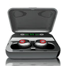 T10B TWS bluetooth 5.0 Earphone Wireless Stereo Headphones IPX7 Waterproof With Three LED Display Smart Charging Box