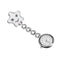 Women Cartoon Sea Star Shape Smiley Face Nurse Watch Colorful Pocket Watch