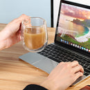 300ML Glass Coffee Tea Cup Heat Resistant Double Layer Glass Handle Double Wall