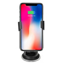 Universal 10W Qi Wireless Fast Charge Gravity Auto Lock Suction Car Holder for iPhone Mobile Phone