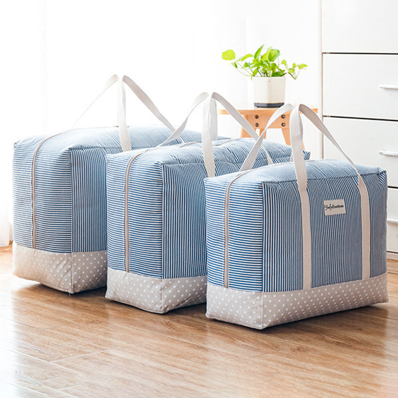 Thick Cotton Linen Clothing Quilts Storage Bag Quilt Washable Finishing Bag Storage Box
