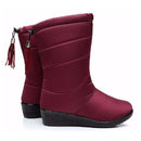 Women's Winter Outdoor Snow Boots Waterproof Rain Boots Non-Slip Keep Warm Thick Fluff