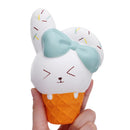 Ice Cream Rabbit Squishy Animal Slow Rising Soft Toy With Packing Gift