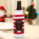 New Arrival Beer Cocktail Bottle Decor Cartoon Knitting Bottle Cover Bags Clothes Home Party Dinner