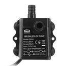 Machifit DC 5V 12V 6W Water Pump USB Female Plug Ultra-quiet Mini Brushless DC Water Pump