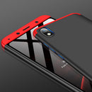 Bakeey 3 in 1 Double Dip 360 Hard PC Full Protective Case For Xiaomi Redmi 7A