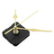 10pcs 20mm Shaft Length Gold Hands Quartz Wall Clock Silent Movement Mechanism Repair Parts