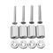 6mm Racing 1inch Billet Hood Vent Spacer Riser Kits For Car Auto Turbo Engine Motor
