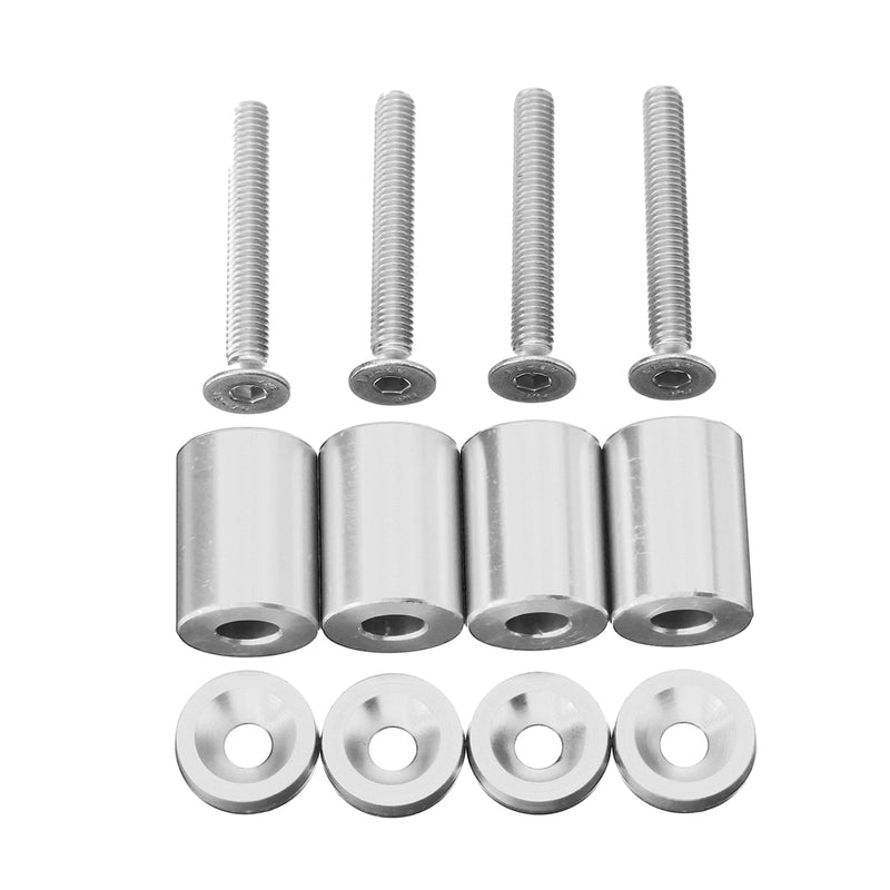 6mm Racing 1inch Billet Hood Vent Spacer Riser Kits For Car Auto Turbo Engine Motor