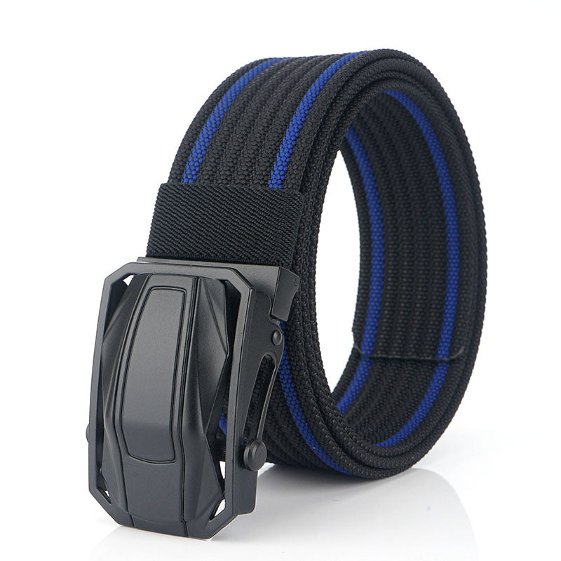 120cm AWMN BO02 Punch Free Quick Release Buckle Tactical Belt Unisex Nylon Belt