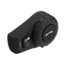 EU Plug Motorcycle Helmet Intercom 500M Headset BT Interphone With bluetooth Function