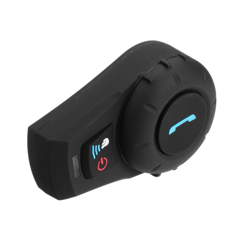 EU Plug Motorcycle Helmet Intercom 500M Headset BT Interphone With bluetooth Function